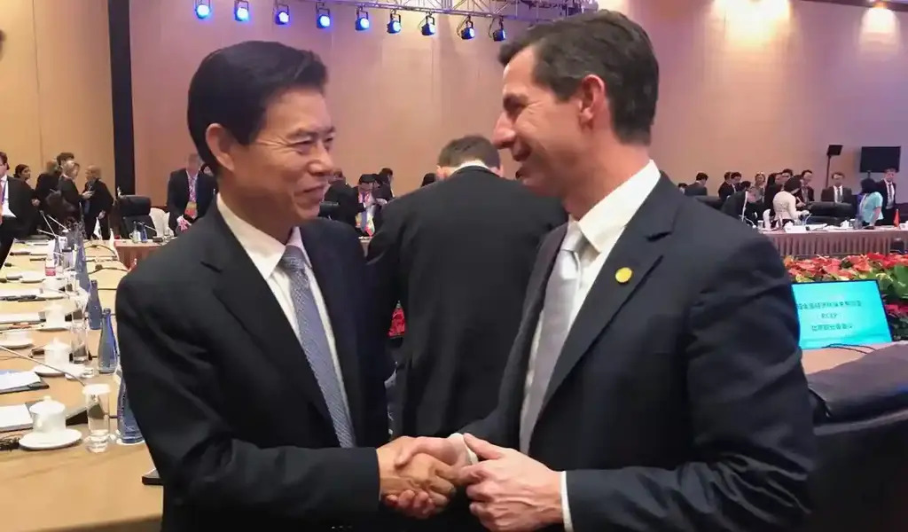 China And Australia Trade Minist