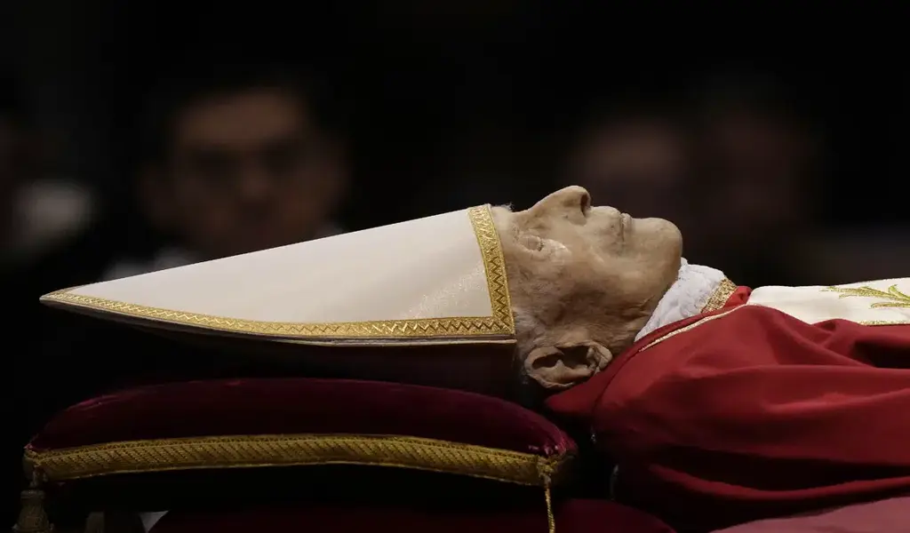 Former Pope Benedict XVI’s Body Lay In State In St. Peter’s Basilica