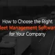 How to Choose Fleet Maintenance Software