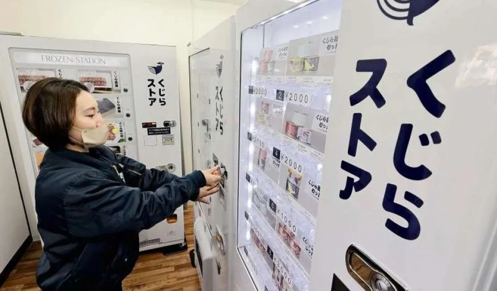 Japan Firm Installs Whale Meat Vending Machines To Boost Sales