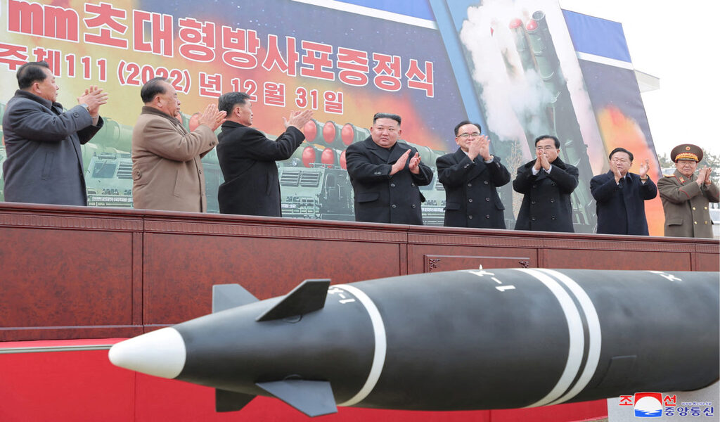 N.Korea's Kim Jong Un Orders 'Explosive' Nuclear Arsenal Expansion