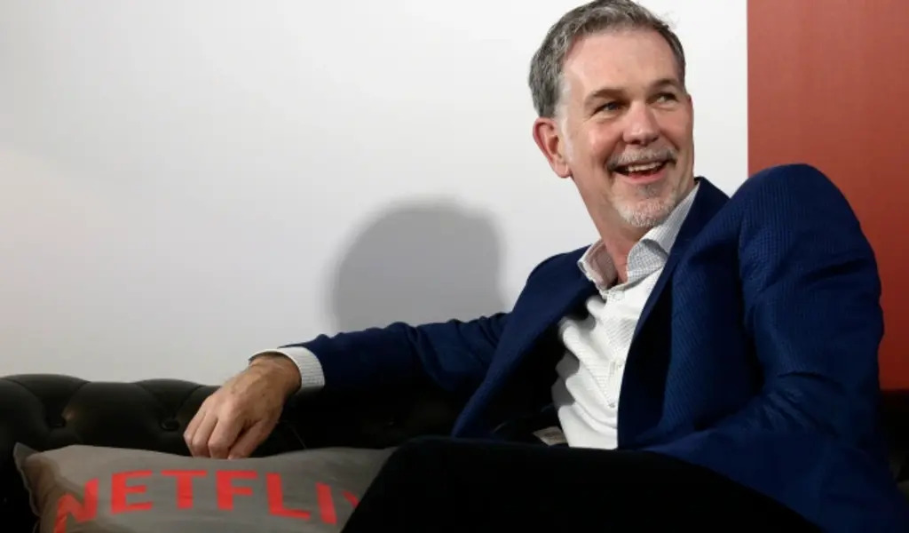 Netflix CEO Reed Hastings Step