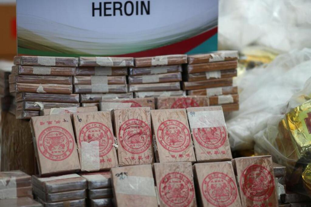 Police Seize 56Kg of Heroin in Central Thailand