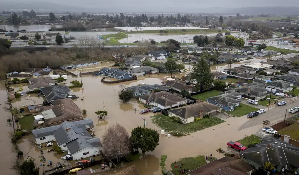 Storms In California Continue To 1