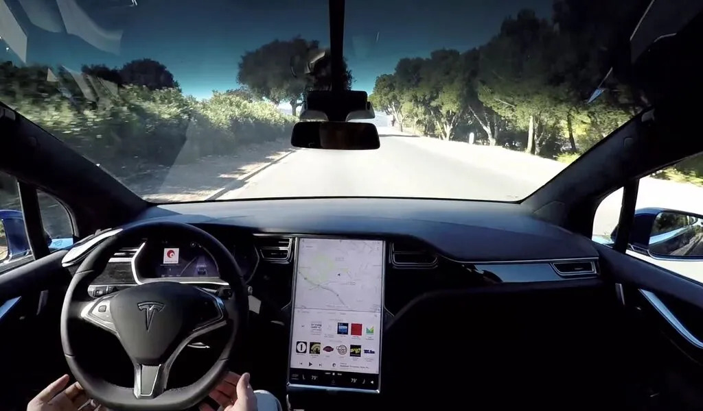 Teslas Self Driving Video Appea