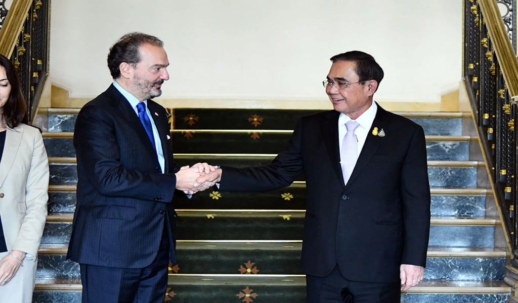 Thailand's PM Meets With The Italian Ambassador