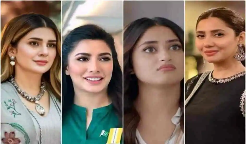 Watch Bajwa And Mehwish Hayat, Mahira Khan, Sajal Ali, and Kubra Khan Video