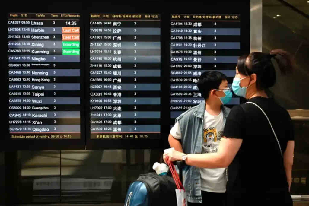 China's State Media Say Covid-19 Travel Curbs are Racist and Discriminatory