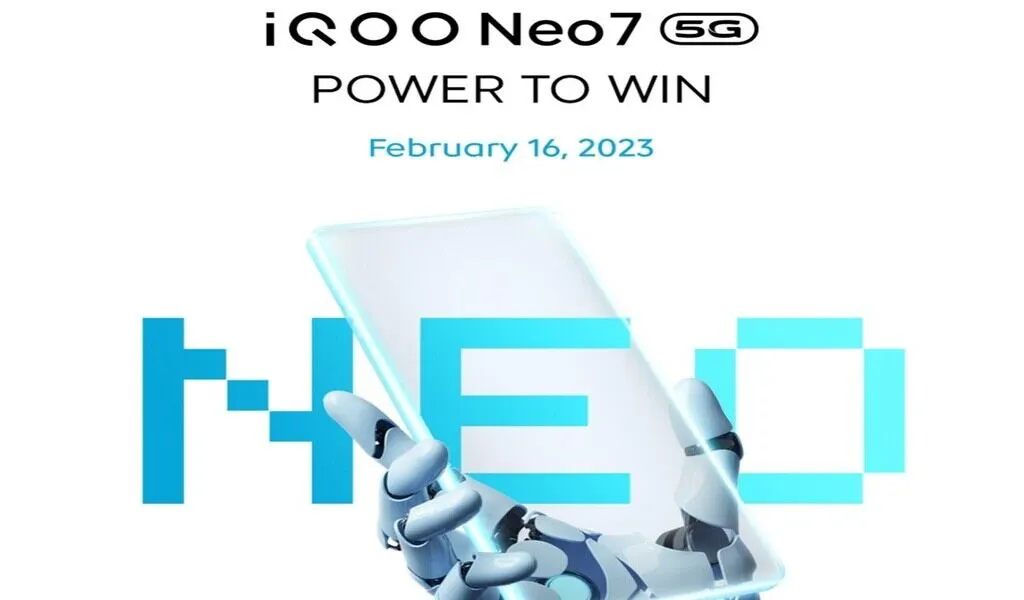 The IQOO Neo7 Comes To India On February 16