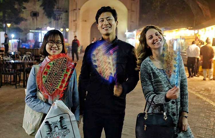 how two chinese students spent their new year in pakistan