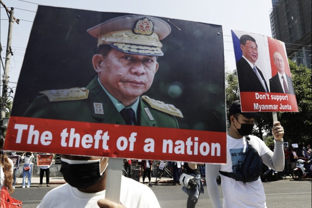 Assets of Myanmar’s Junta Chiefs Children Discovered in Bangkok Drug Raid