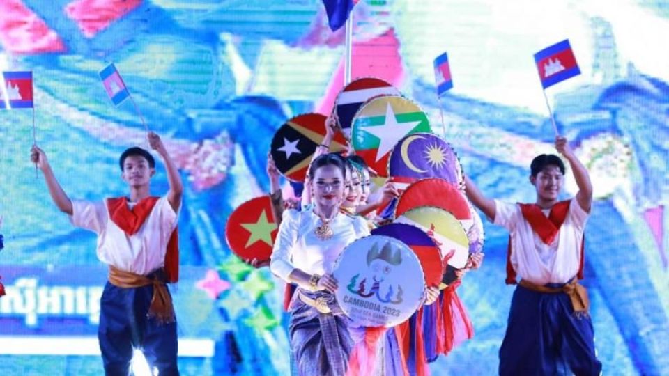 performers take the stage at the 100 day countdown to the 32nd sea games at the morodok techo national stadium on january 25. hong menea 78cmvgc6s1zri4f3juoorrqi488ug66kmzpn07dnl1c