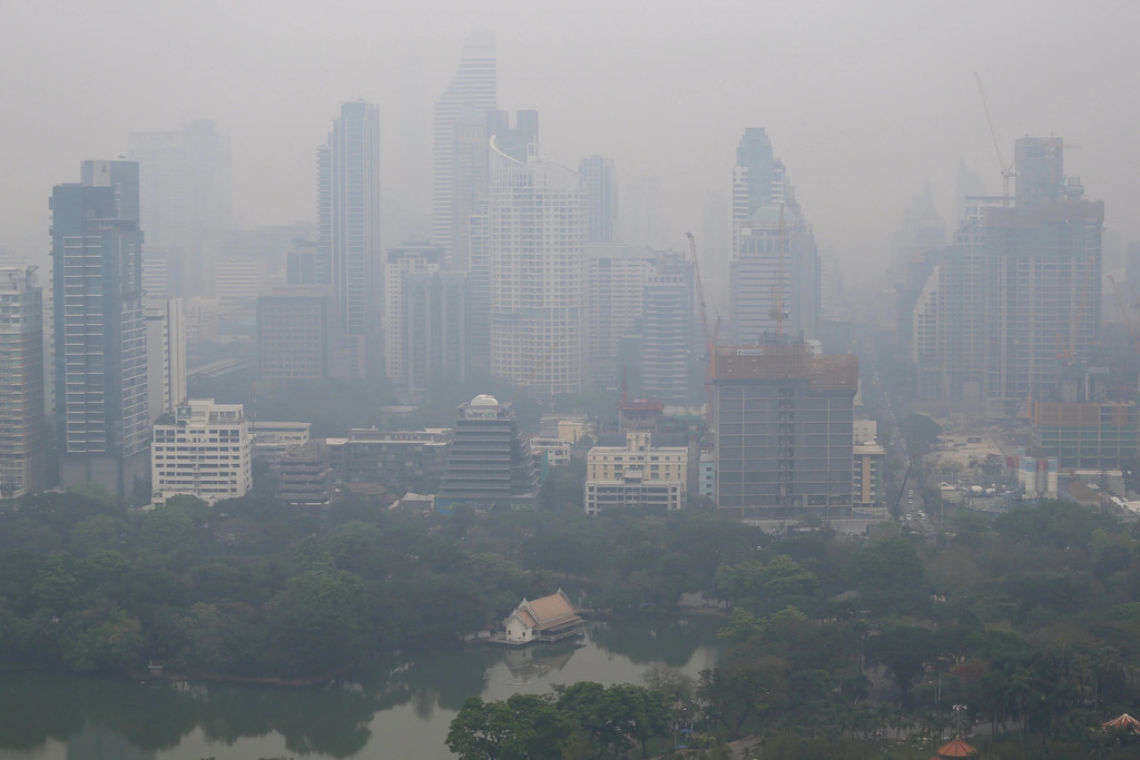 haze, air pollution, bangkok