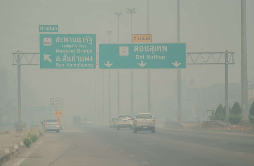 haze northern thailand