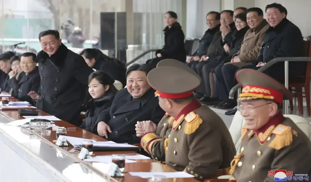 North Korean leader watches socc 1