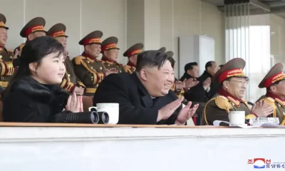 North Korean Leader Watches Soccer Match With Daughter