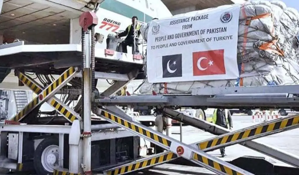 Pakistan Sends More Relief Goods as the Turkey death toll crosses 33,000