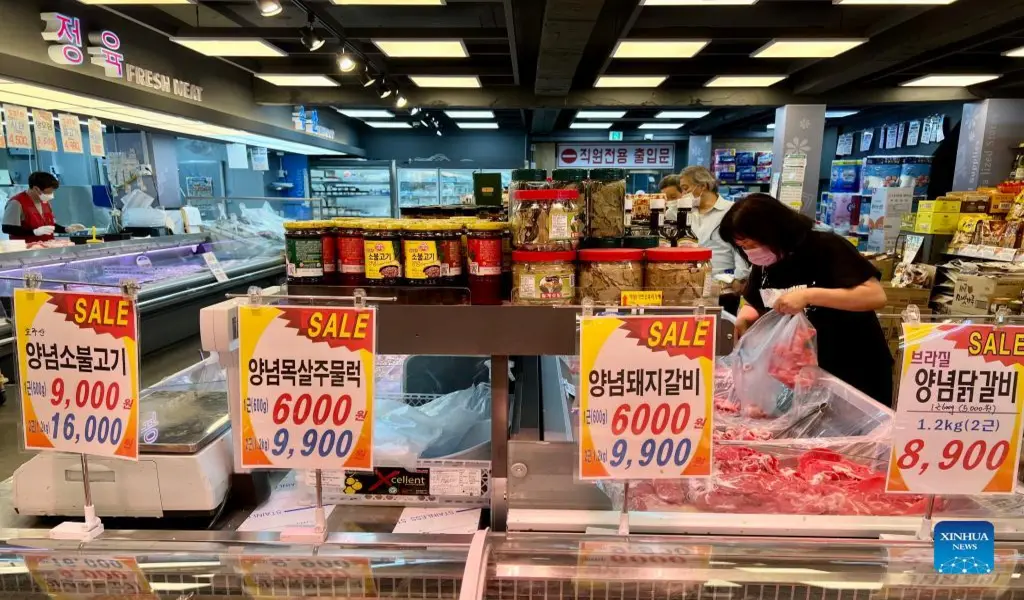 South Korea's Retail Prices Rose 5.2% In January Due To Higher Energy Prices