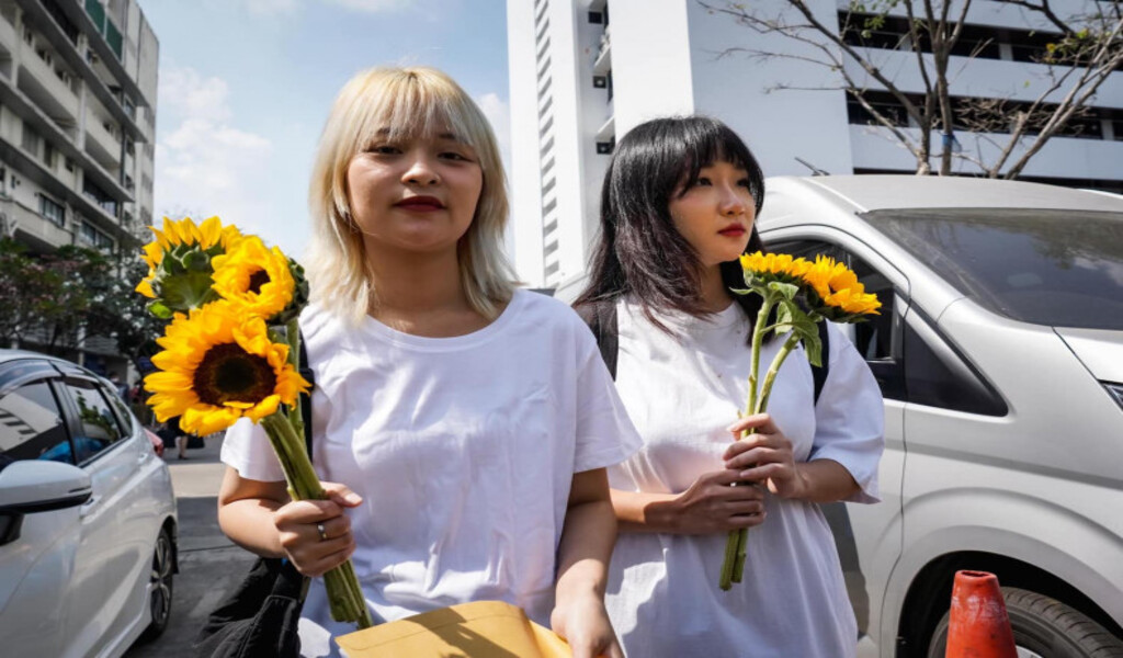 Thai activists on hunger strike 1