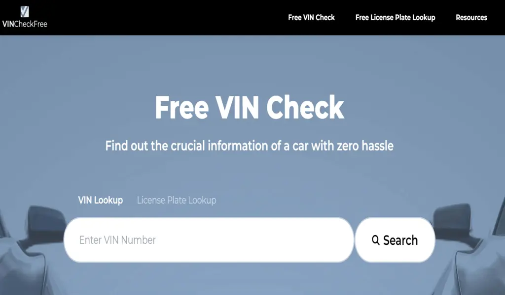 VIN Check Free Review: Simply Type In Any VIN Number