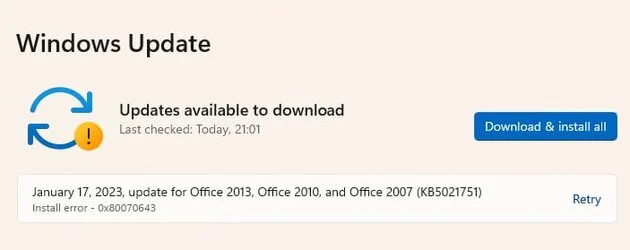 Windows Update snoops on the Office data of users2