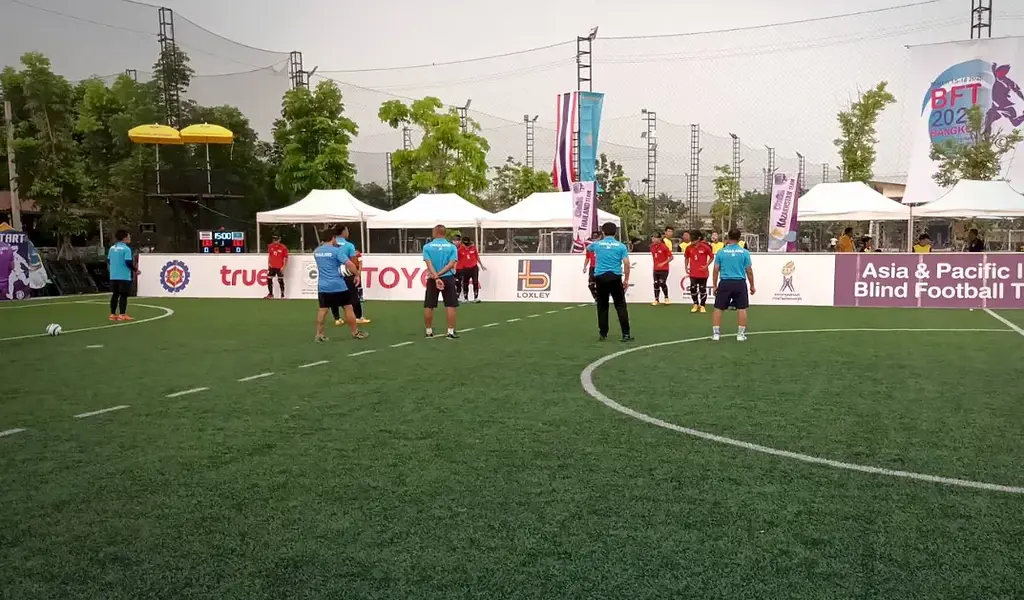 Asian Blind Football Tournament Kicks off in Thailand this Saturday