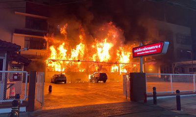 Fire Guts Police Records Building