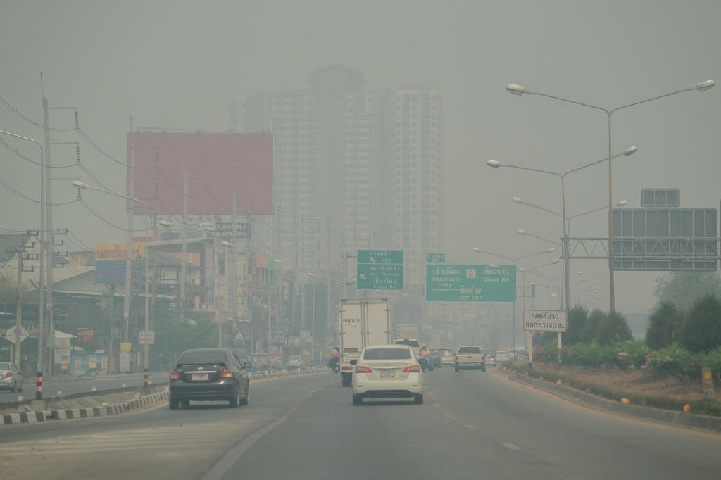 Toxic PM2.5 Dust Particles Plague Northern Thailand