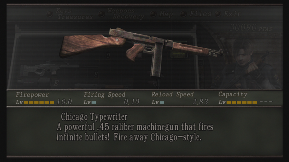 chicago typewriter classic re4