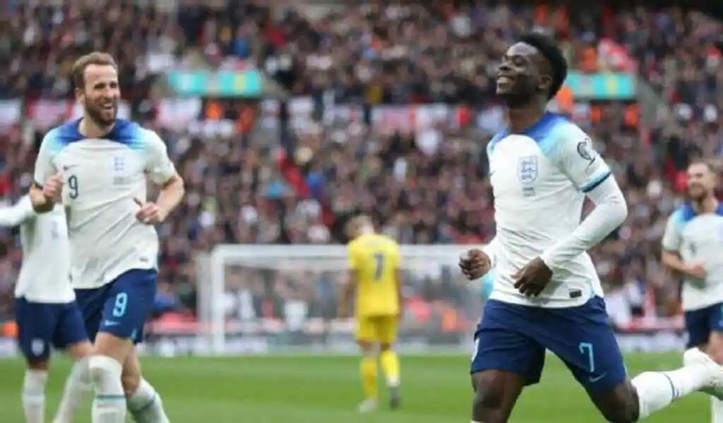 As England Ease Past Ukraine, Harry Kane And Bukayo Saka Score