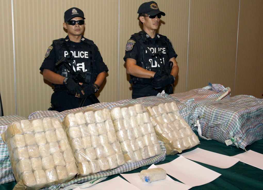 Police Size 1.4 Tons of Crystal Meth in Northern Thailand