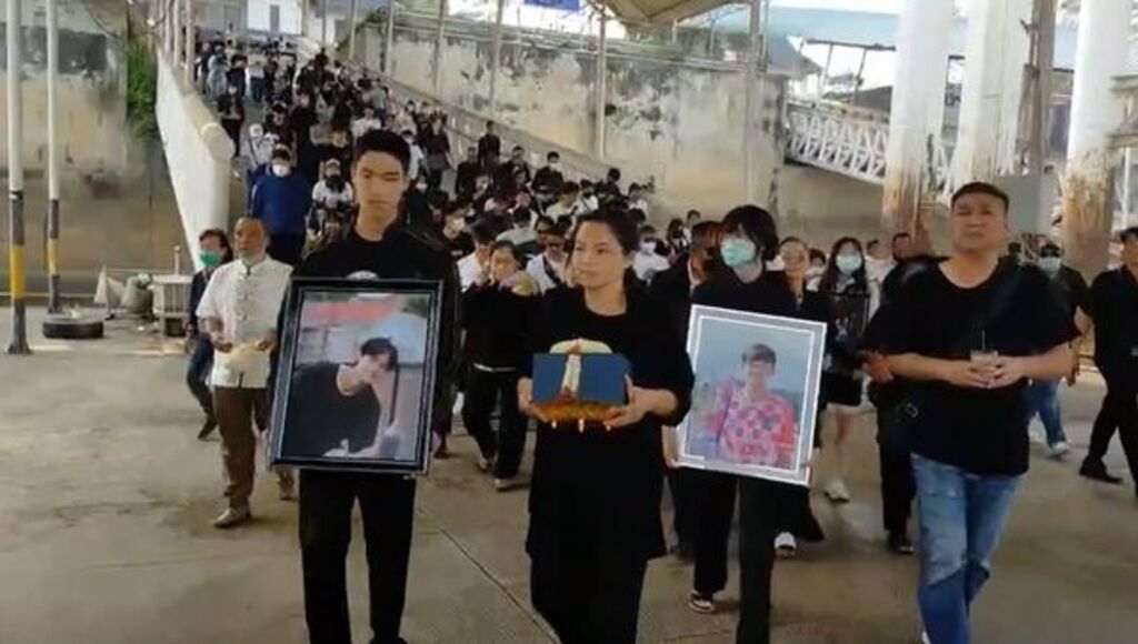 Wild Boar Footballers Ashes Scattered on Mekong River in Chiang Rai