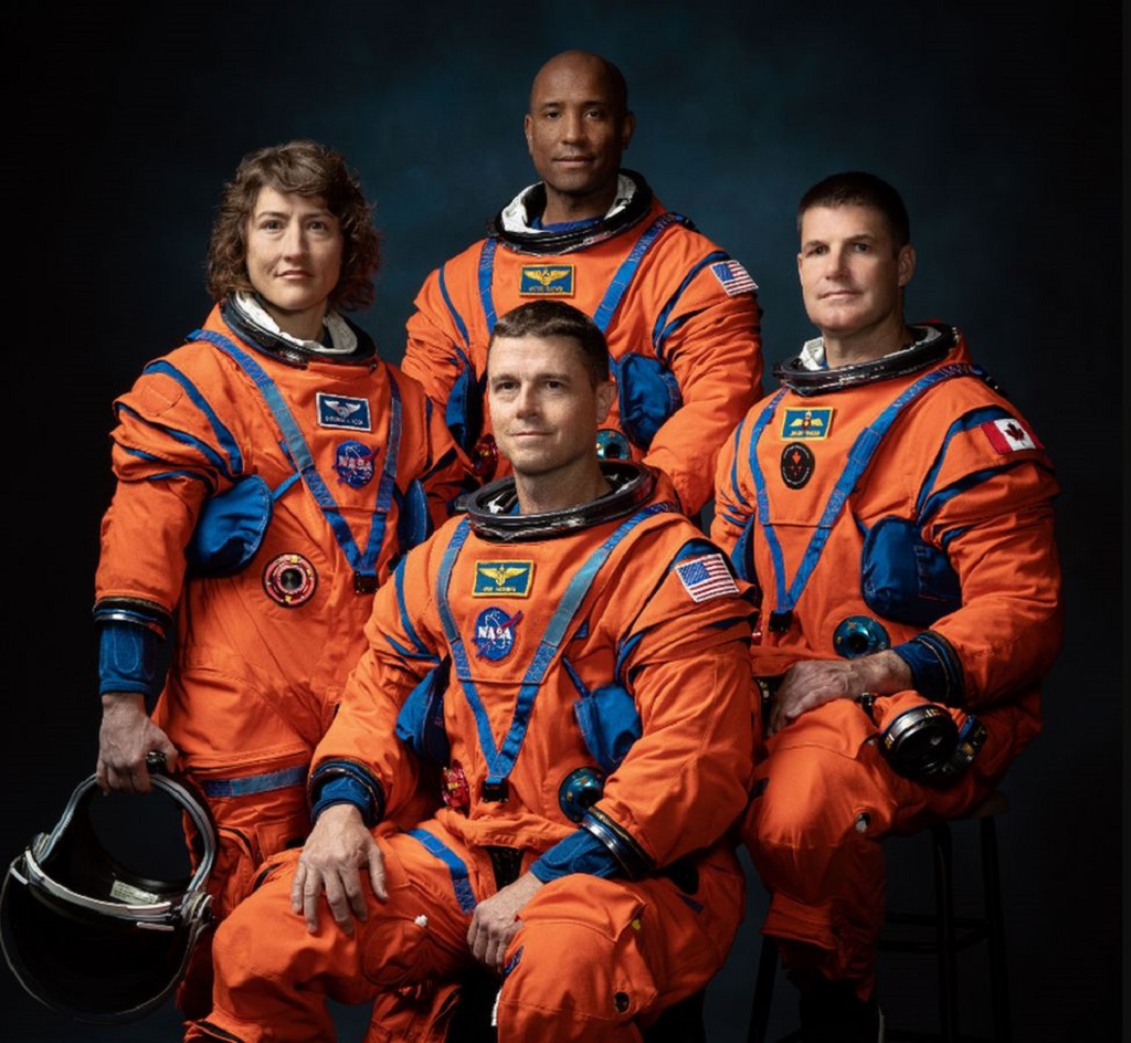 NASA Introduces the Four Astronauts for the Artemis-2 Moon Mission