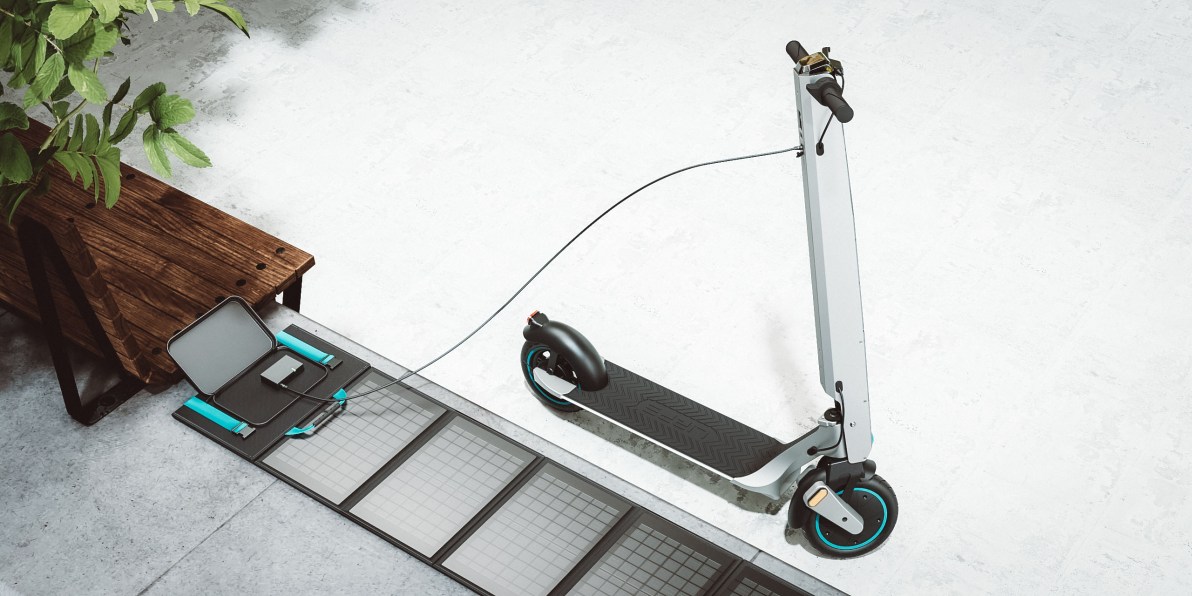 AOVO®Lirpe R1 promax, the first solar electric scooter in the industry