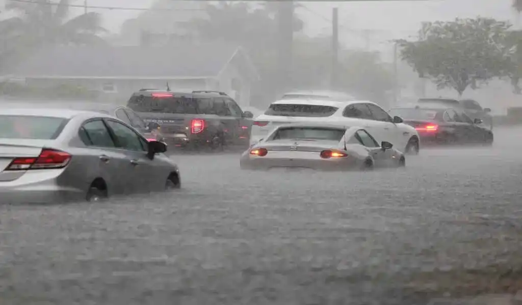 Schools And The Airport In Fort Lauderdale Were Closed Due To 20 Inches Of Rain