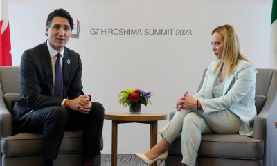 Canada's Trudeau Slammed for Manslpaining to Italian PM at G7 Summit