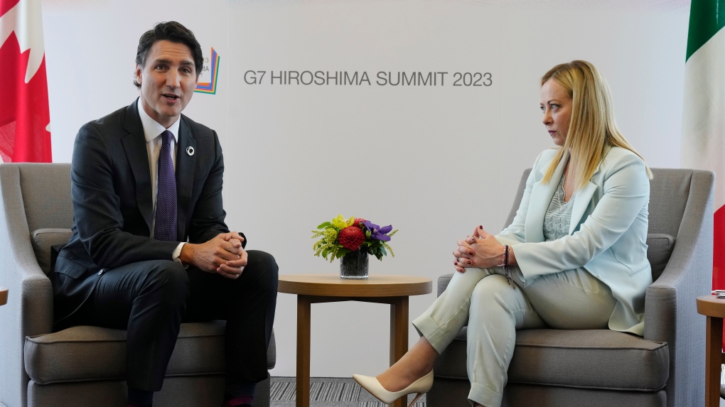 Canada's Trudeau Slammed for Manslpaining to Italian PM at G7 Summit