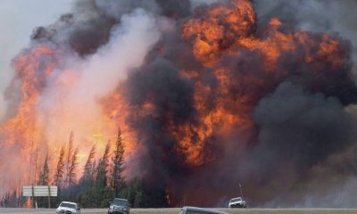 Canada Calls in Military to Battle 94 Wildfires in Alberta Province
