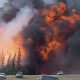 Canada Calls in Military to Battle 94 Wildfires in Alberta Province