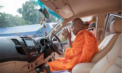 Monks Banned from Driving Cars in Northern Thailand