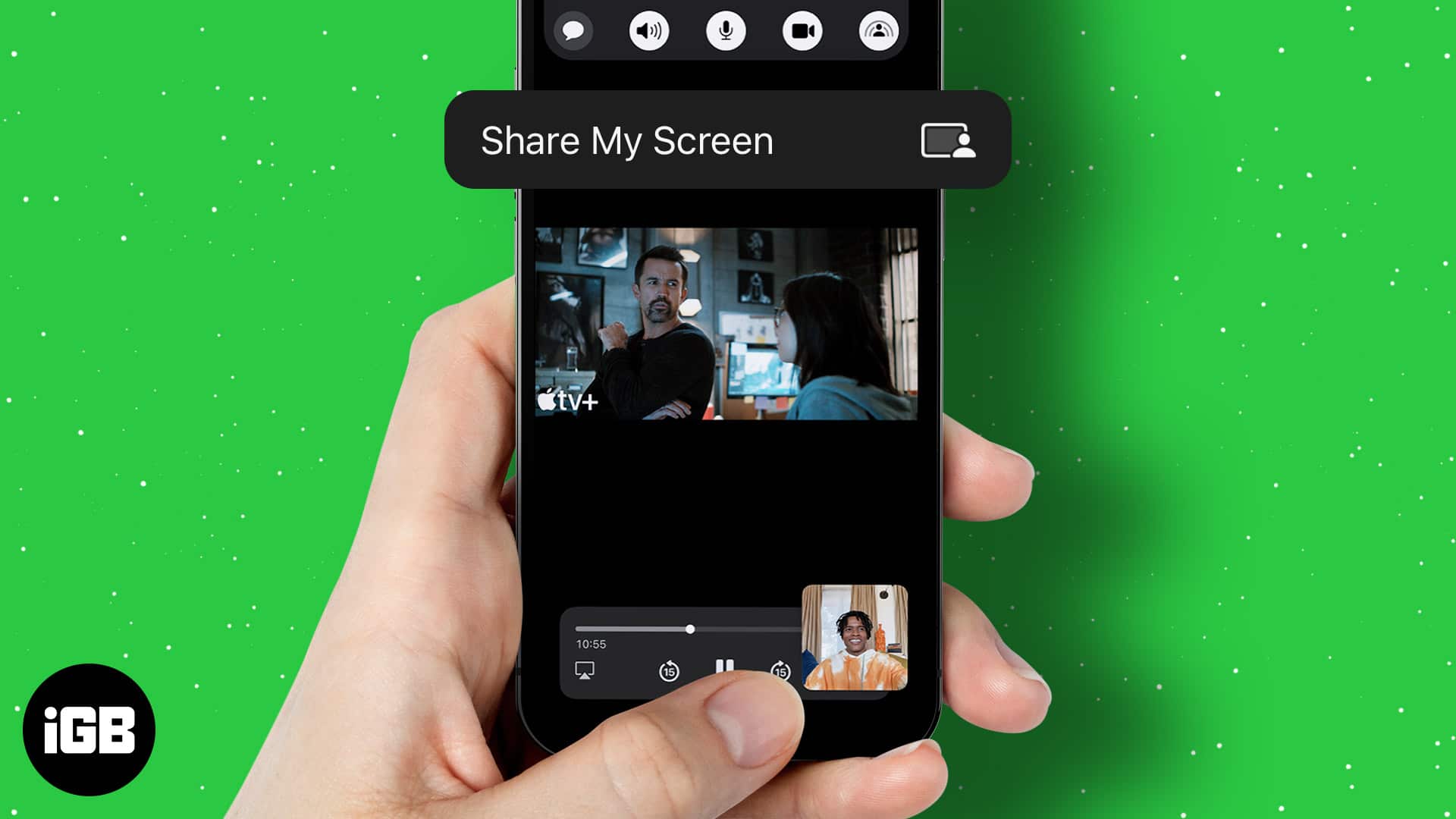 How to share screen on FaceTime using iPhone iPad and Mac