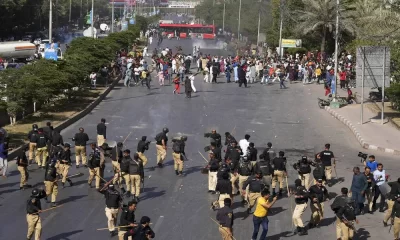 Imran Khan's Corruption Case Clashes and Disruptions as Supporters March to Islamabad