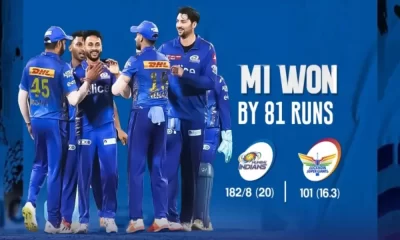 LSG vs MI Highlights, IPL 2023 Eliminator: Mumbai Indians Win by 81 Runs