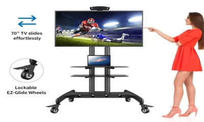 Portable TV Stand Has All the Features You Need for a Great Day
