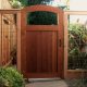 Privacy With a Wooden Gate
