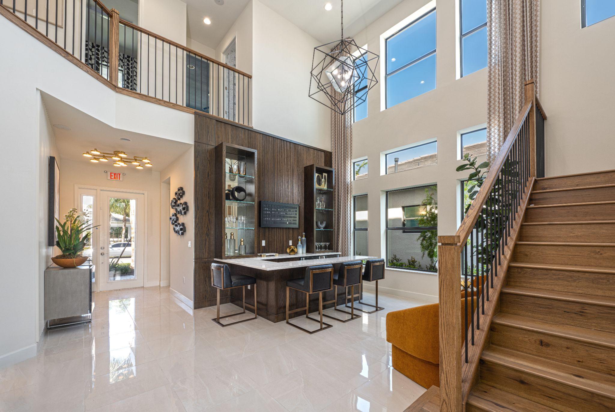 A picture of a home interior for the GL Homes Cascade plan at RiverCreek, located in Estero, Florida.