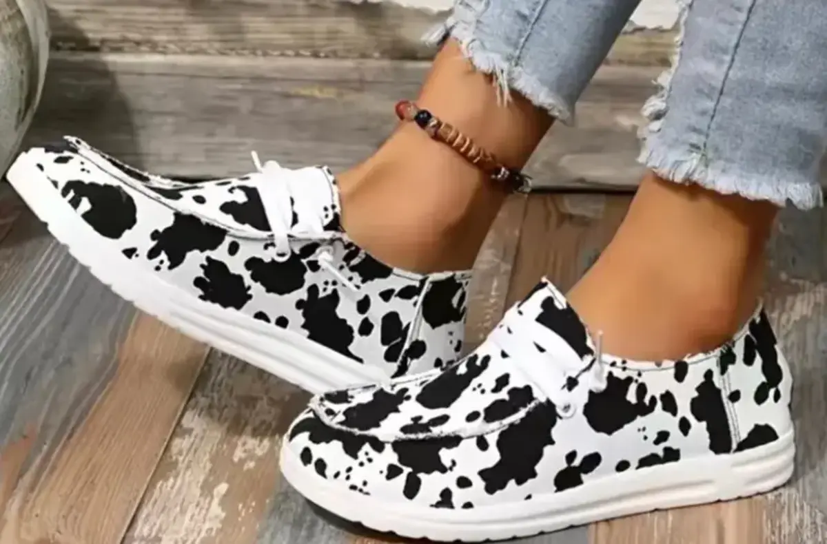 Top 6 Things to Wear with Cow Print Hey Dudes