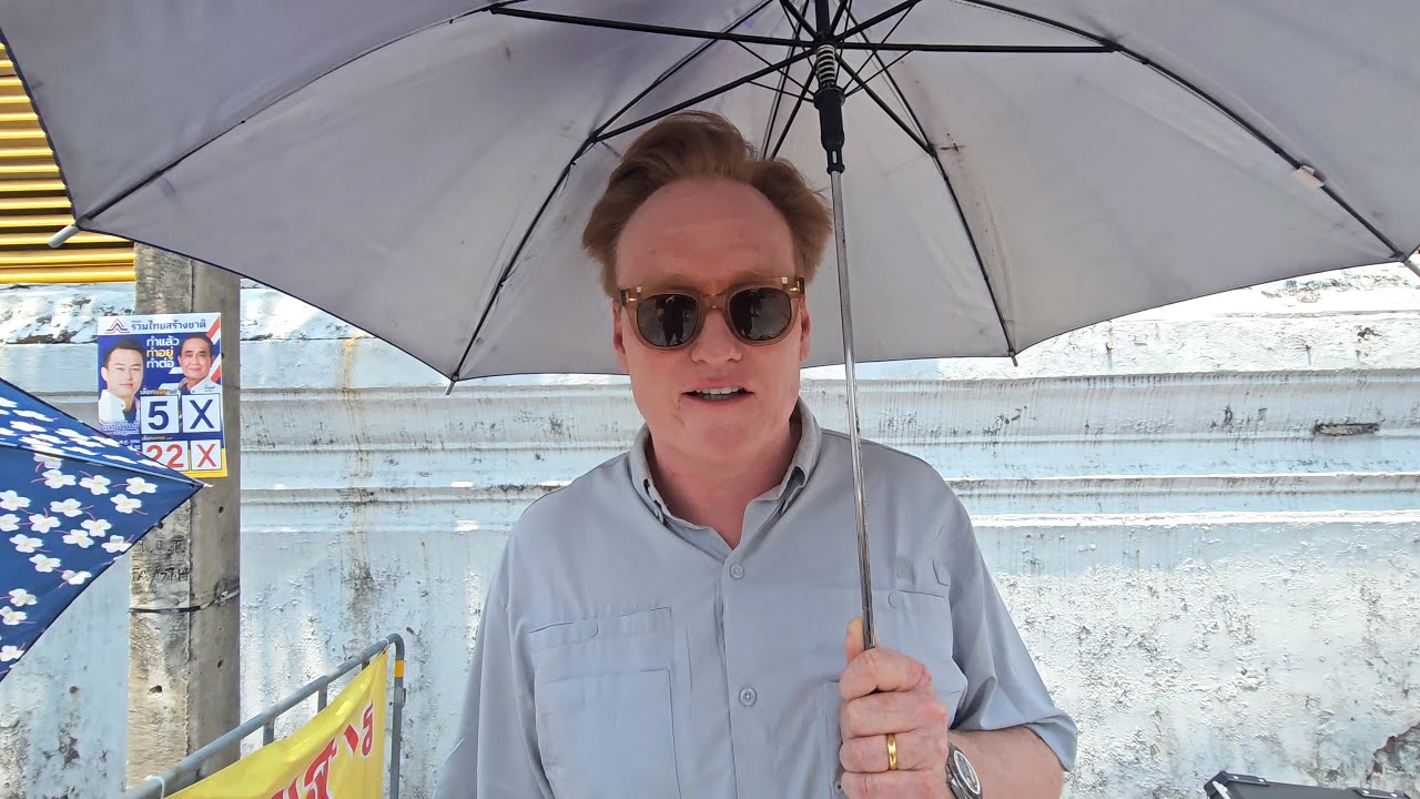 Conan O'Brien Starts Filming Conan Without Borders in Thailand