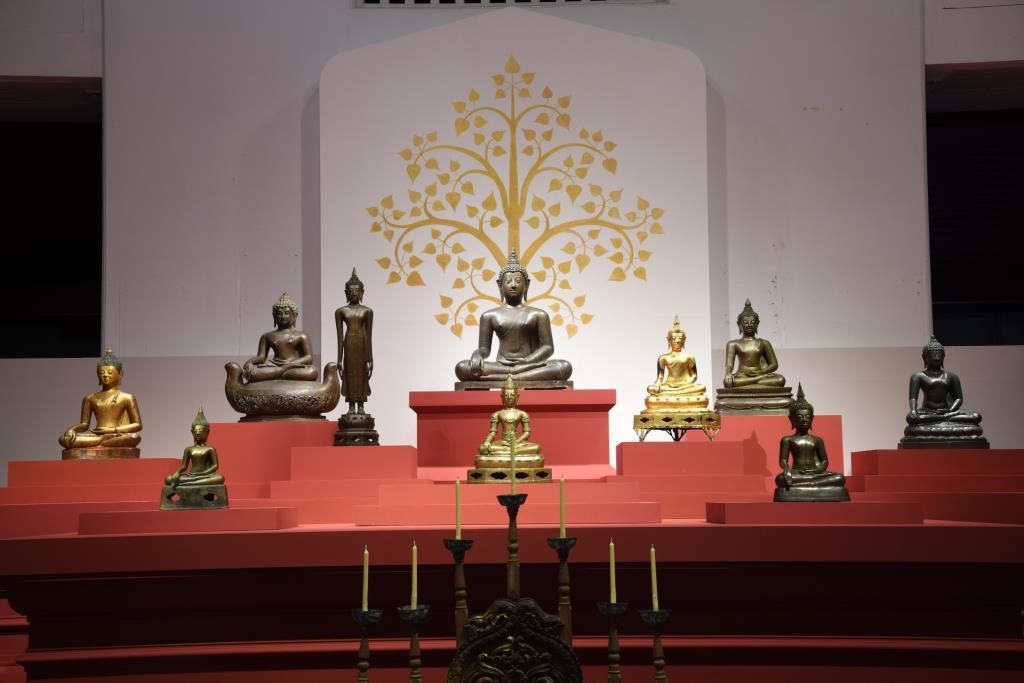 Thailand’s Exhibits Buddhas Created Over a Period 1,300 Years