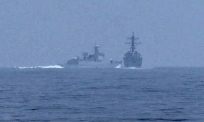 Chinese Warship Taunts US Destroyer in the Taiwan Strait